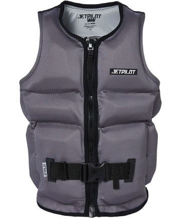 Jetpilot 2023 X1 Boys Vest - Charcoal